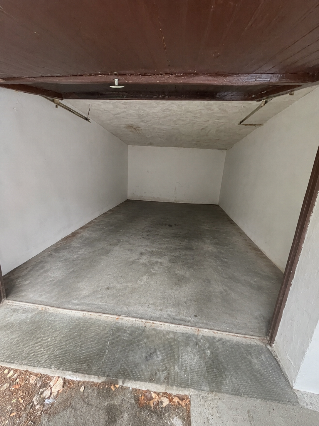 Garage nach der Räumung