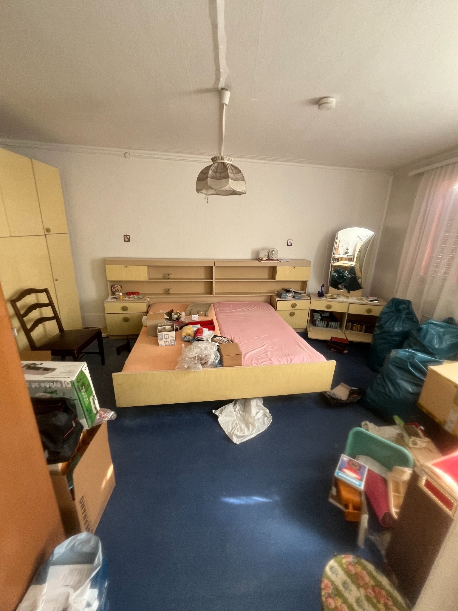 Wohnung vor der Auflösung